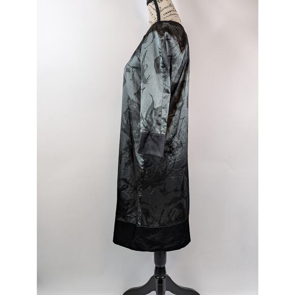 Daisy Fuentes Womens Sz Small Slip Dress Mini Short V-Neck Nightgown 3/4 Sleeve - Picture 2 of 12